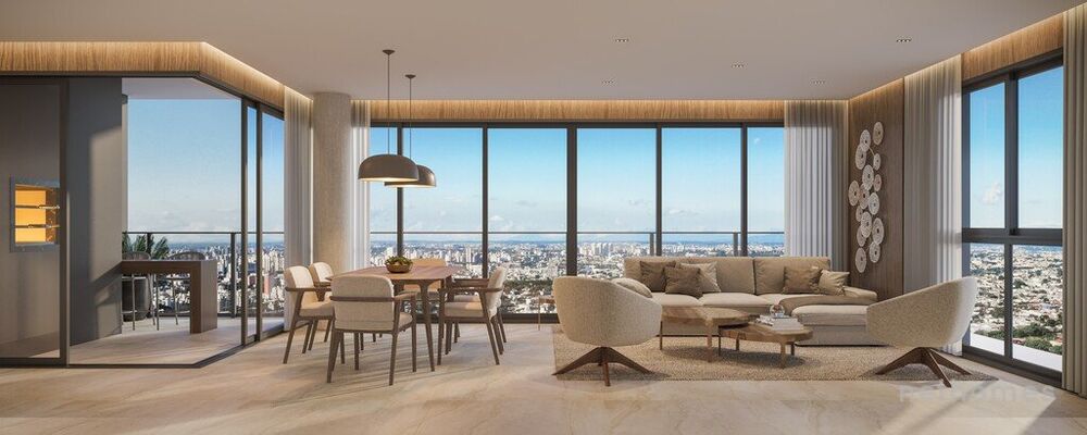 Apartamento Lançamentos com 3 quartos, 151m² - Foto 2