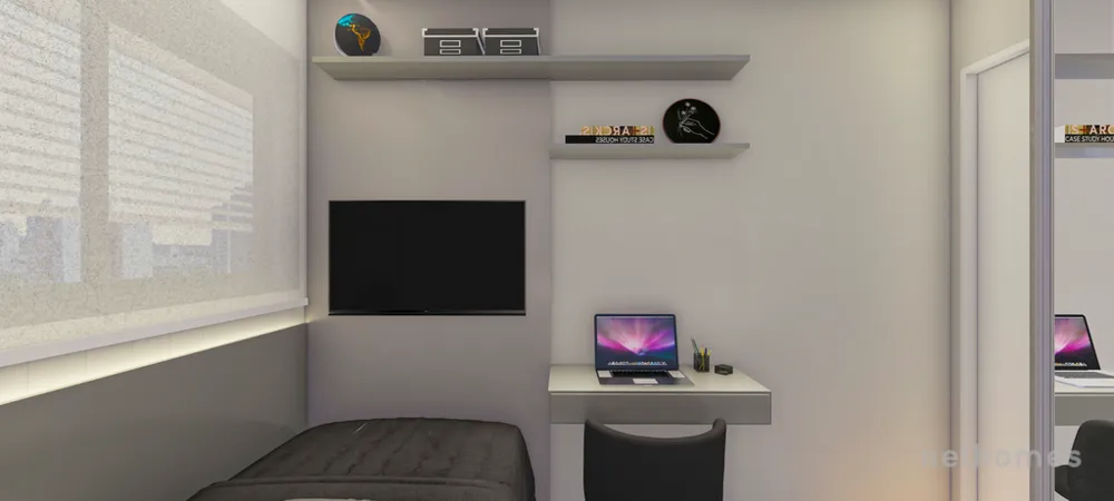 Apartamento, 1 quarto, 33 m² - Foto 4