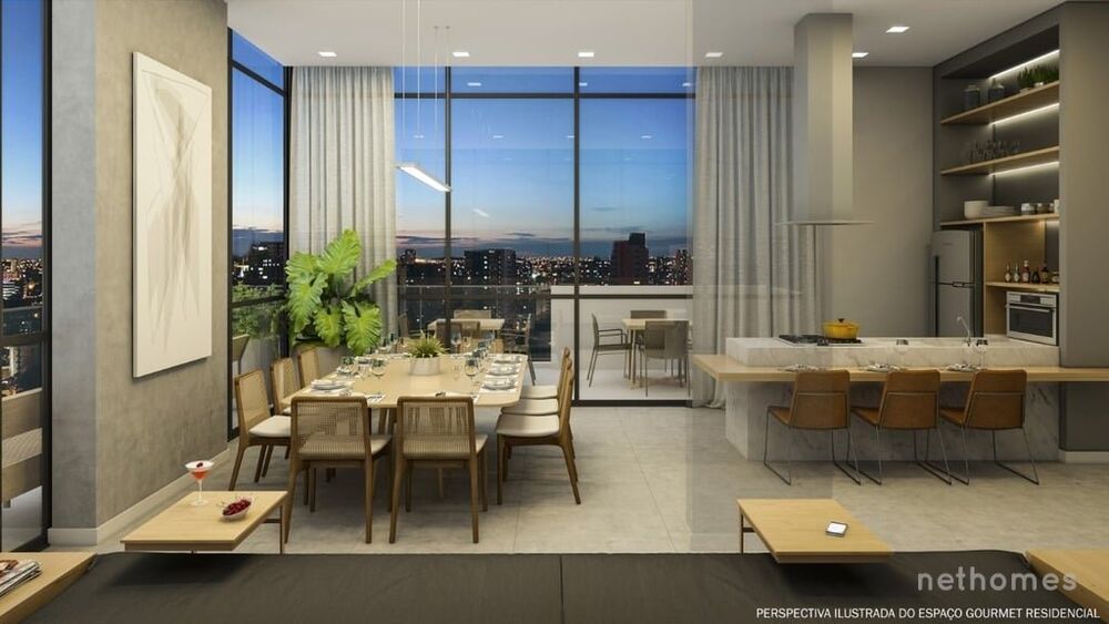 Apartamento Lançamentos com 1 quarto, 36m² - Foto 4
