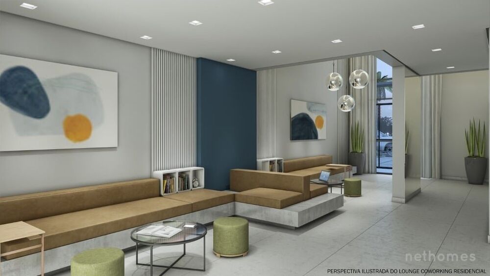 Apartamento Lançamentos com 1 quarto, 36m² - Foto 5