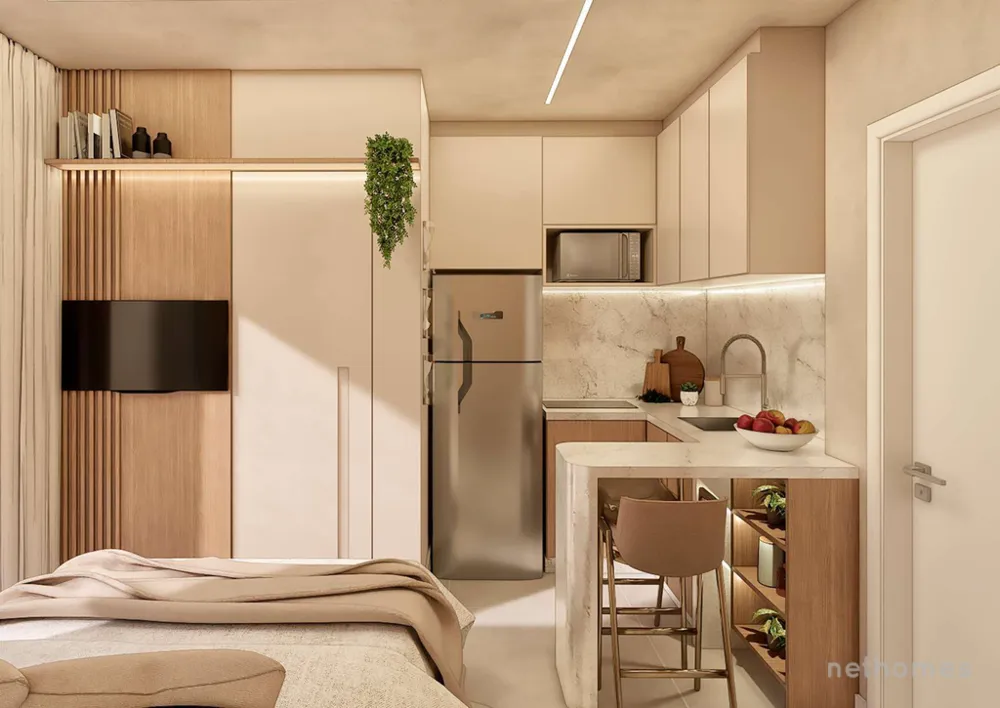 Apartamento, 1 quarto, 24 m² - Foto 3
