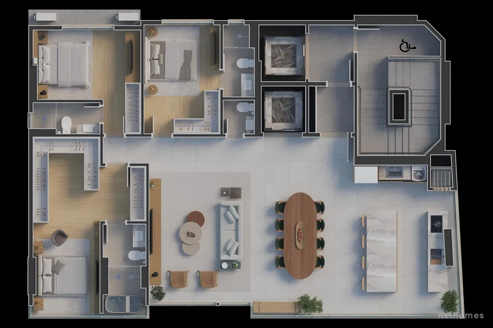 Apartamento, 4 quartos, 165 m² - Foto 4