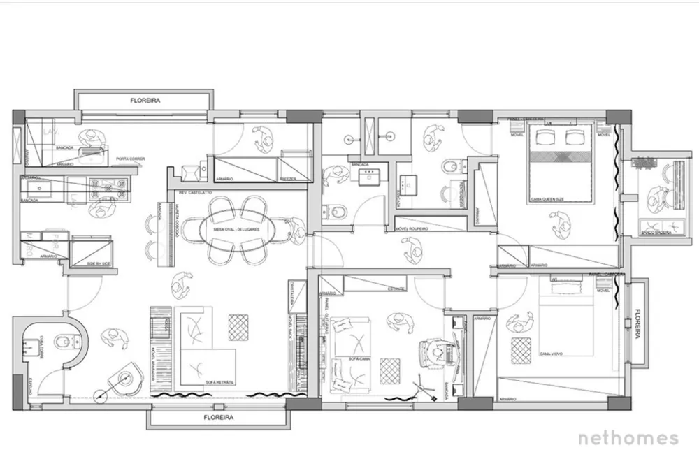 Apartamento, 3 quartos, 102 m² - Foto 3