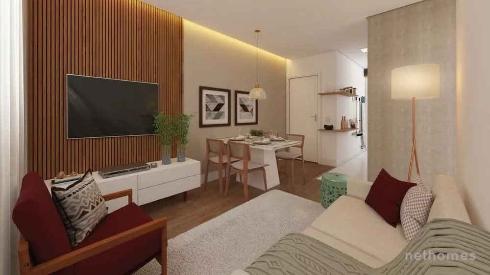 Apartamento Lançamentos com 2 quartos, 41m² - Foto 3