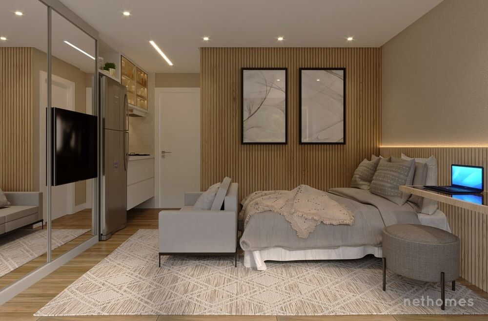 Apartamento, 1 quarto, 16 m² - Foto 3