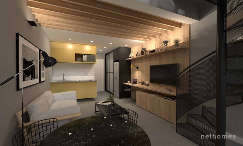 Apartamento à venda com 1 quarto, 52m² - Foto 7