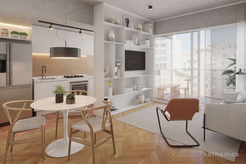 Apartamento à venda com 1 quarto, 47m² - Foto 4