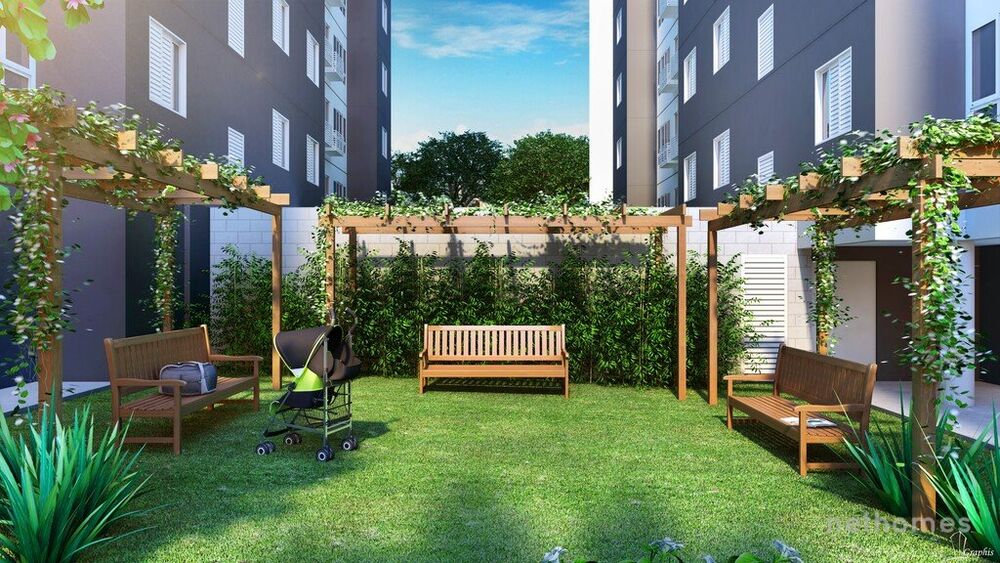 Apartamento à venda com 1 quarto, 34m² - Foto 3