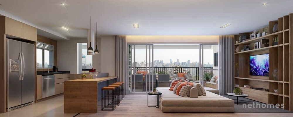 Apartamento à venda com 4 quartos, 133m² - Foto 2