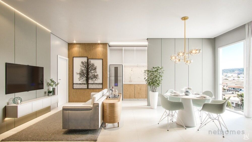 Apartamento Lançamentos com 2 quartos, 109m² - Foto 2