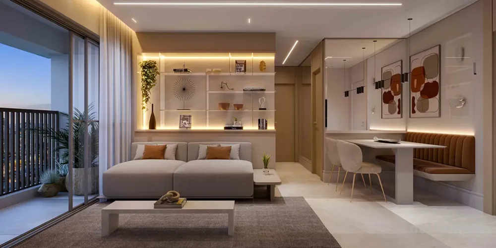 Apartamento, 2 quartos, 61 m² - Foto 3