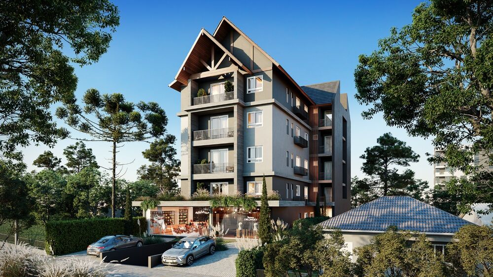 Apartamento à venda com 1 quarto, 60m² - Foto 1