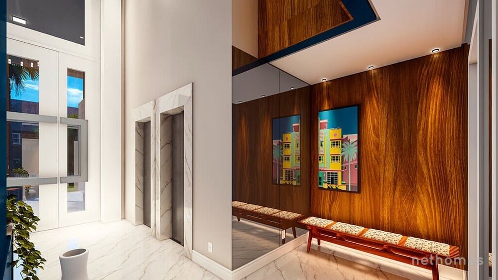 Apartamento à venda com 1 quarto, 33m² - Foto 3
