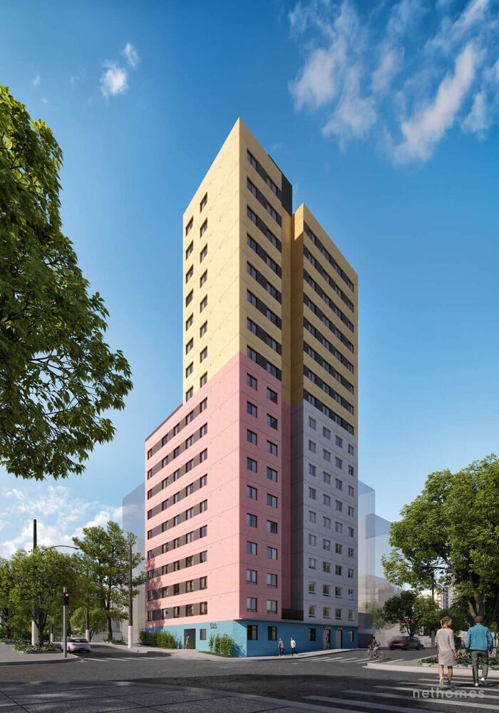 Apartamento Lançamentos com 1 quarto, 24m² - Foto 1