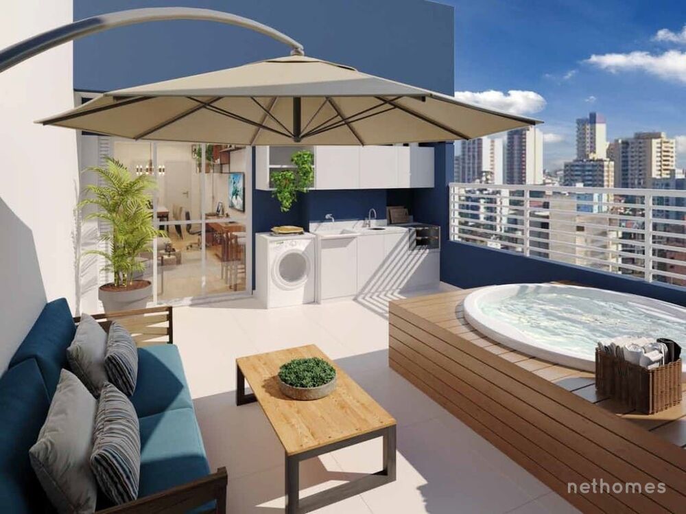 Cobertura Lançamentos com 3 quartos, 70m² - Foto 3