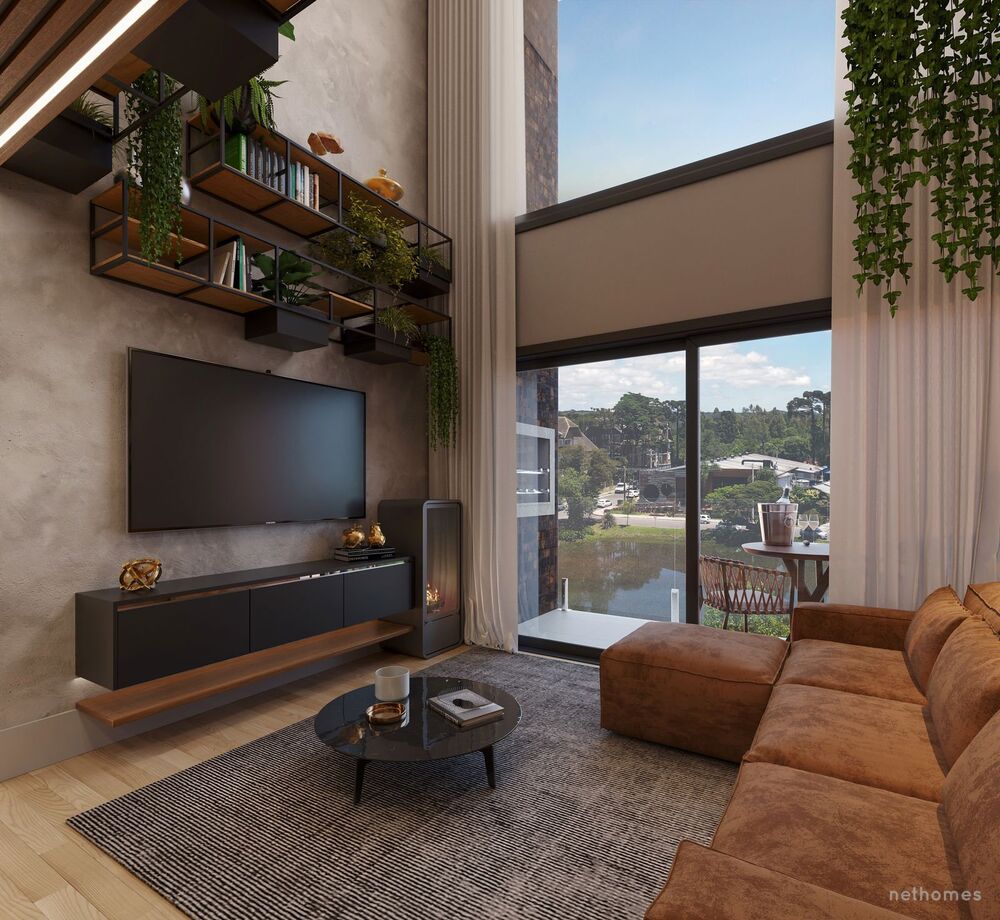 Apartamento Lançamentos com 1 quarto, 65m² - Foto 2