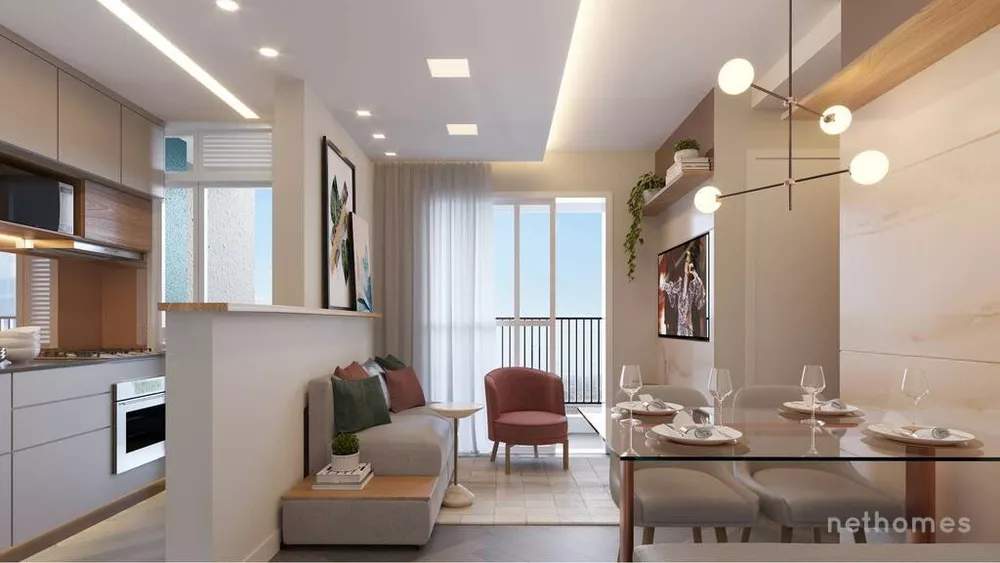 Apartamento Lançamentos com 3 quartos, 57m² - Foto 4