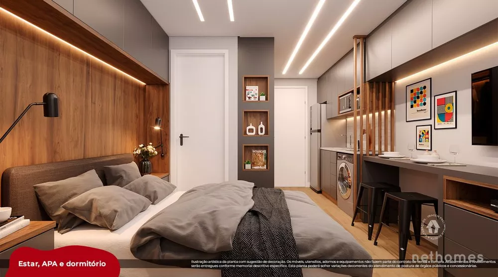 Cobertura Lançamentos com 1 quarto, 67m² - Foto 4