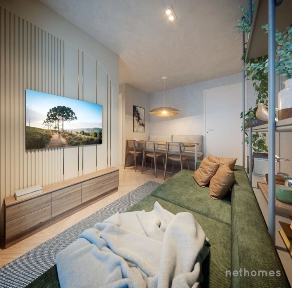 Apartamento Lançamentos com 2 quartos, 37m² - Foto 2