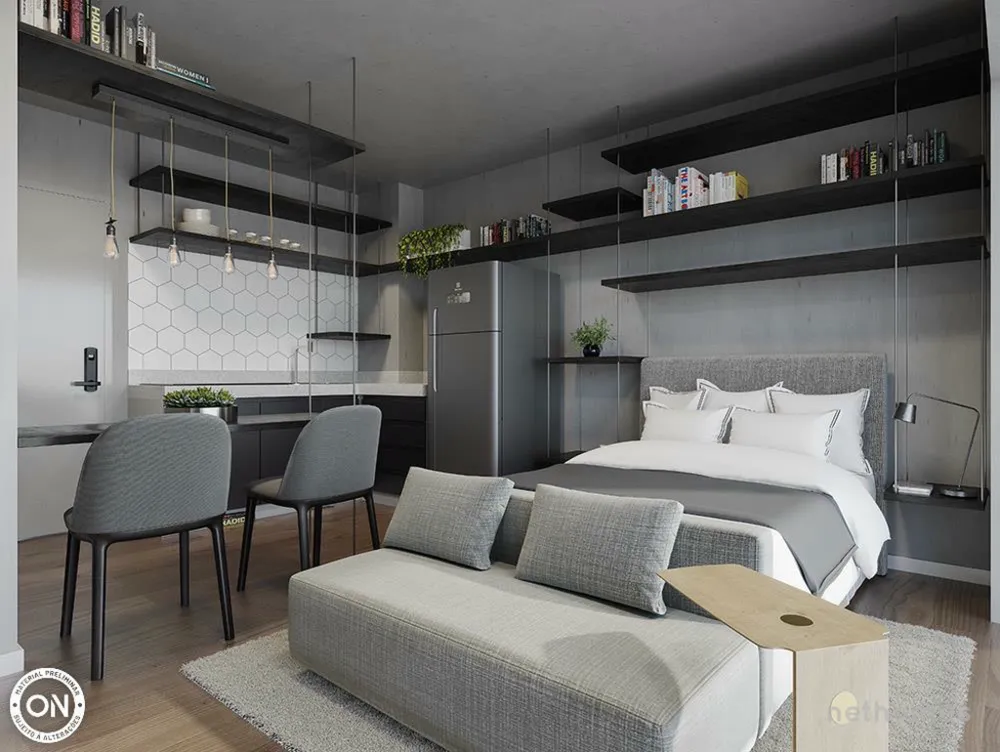 Apartamento, 1 quarto, 40 m² - Foto 2