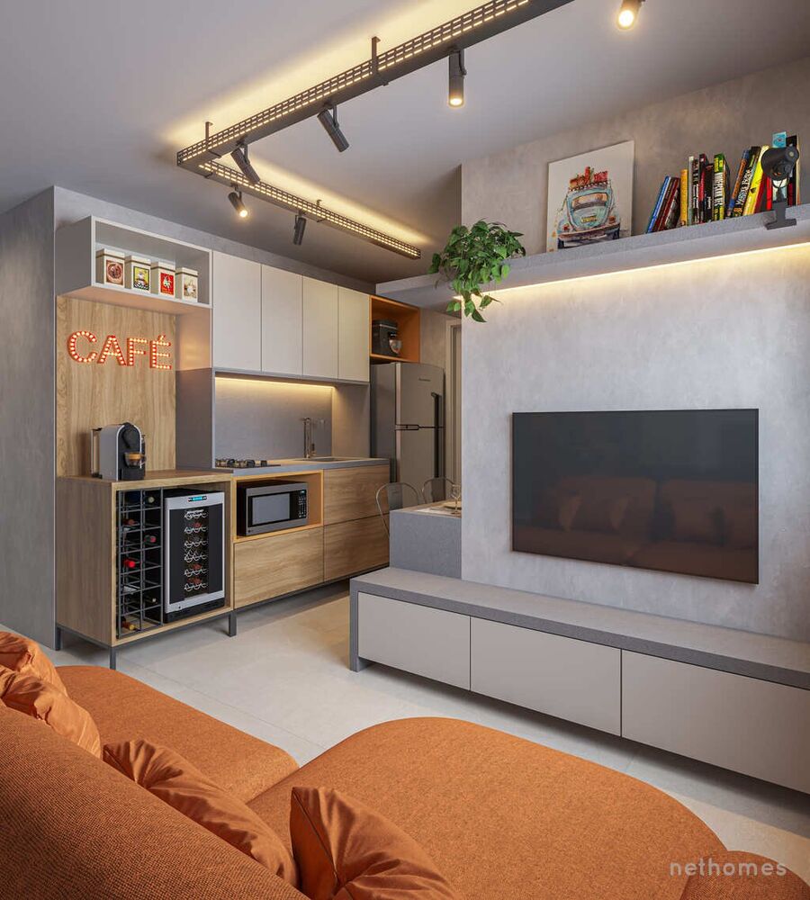 Apartamento, 1 quarto, 17 m² - Foto 3