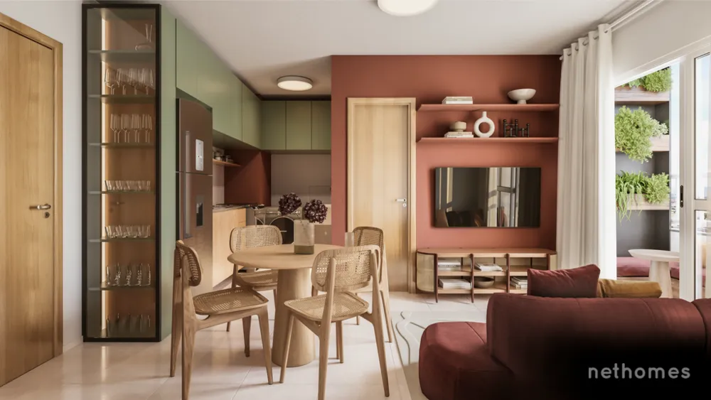 Apartamento, 2 quartos, 34 m² - Foto 2