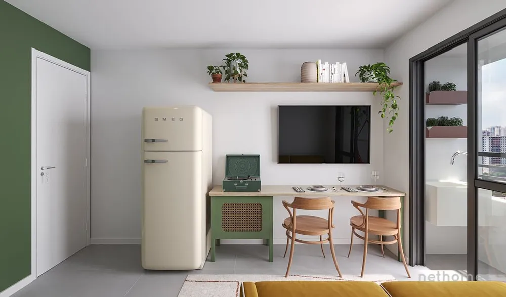 Apartamento, 1 quarto, 24 m² - Foto 2