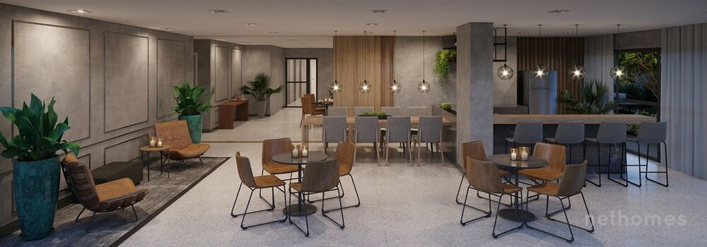 Apartamento à venda com 1 quarto, 27m² - Foto 3
