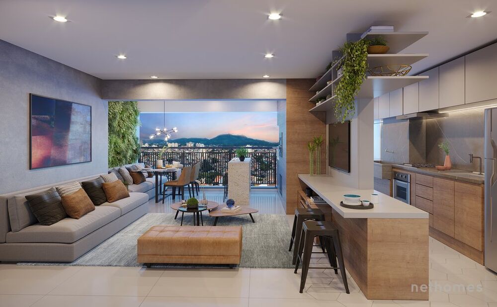 Apartamento à venda com 1 quarto, 27m² - Foto 1