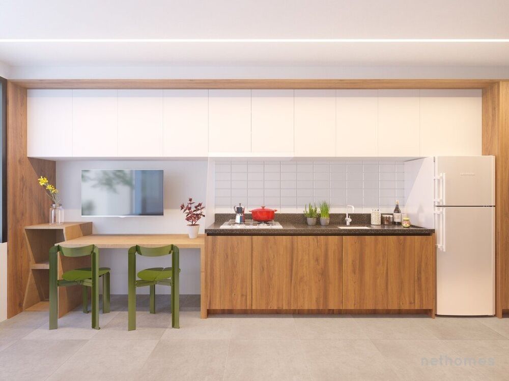 Apartamento Lançamentos com 1 quarto, 25m² - Foto 3