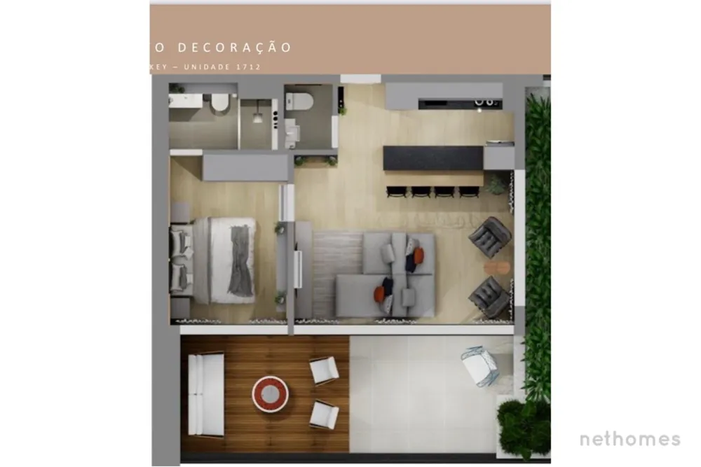 Apartamento, 1 quarto, 76 m² - Foto 5