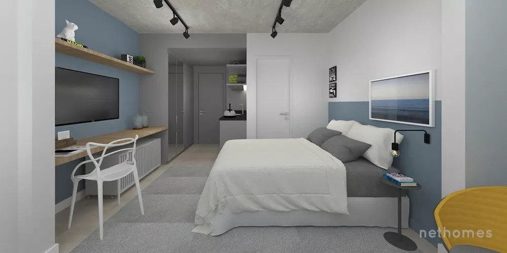 Apartamento à venda com 1 quarto, 29m² - Foto 6