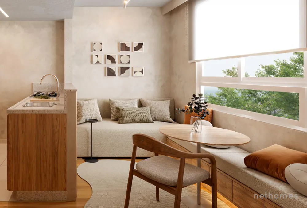Apartamento, 2 quartos, 33 m² - Foto 3
