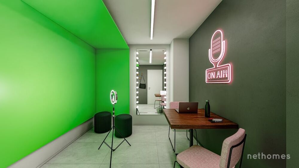 Apartamento Lançamentos com 1 quarto, 33m² - Foto 12