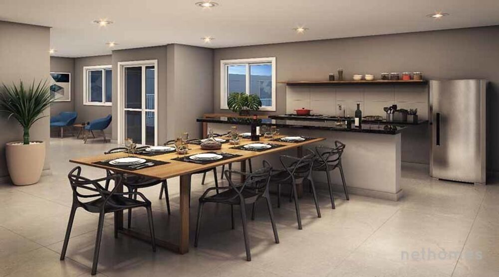 Apartamento à venda com 2 quartos, 44m² - Foto 2