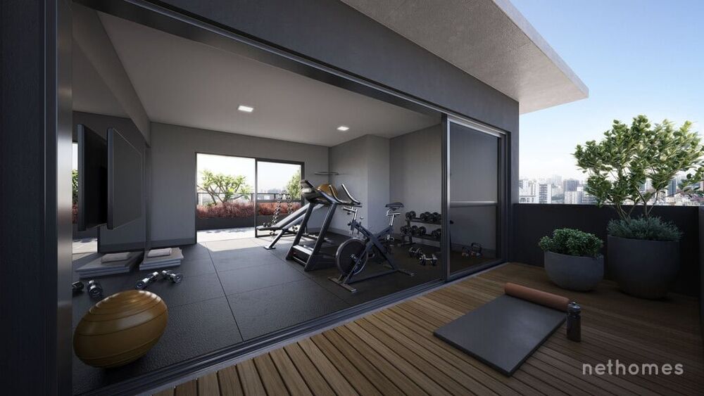 Apartamento Lançamentos com 1 quarto, 41m² - Foto 9