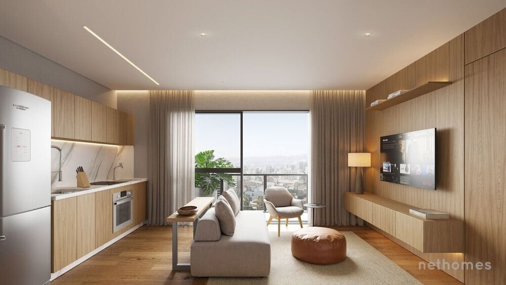 Apartamento Lançamentos com 1 quarto, 41m² - Foto 6