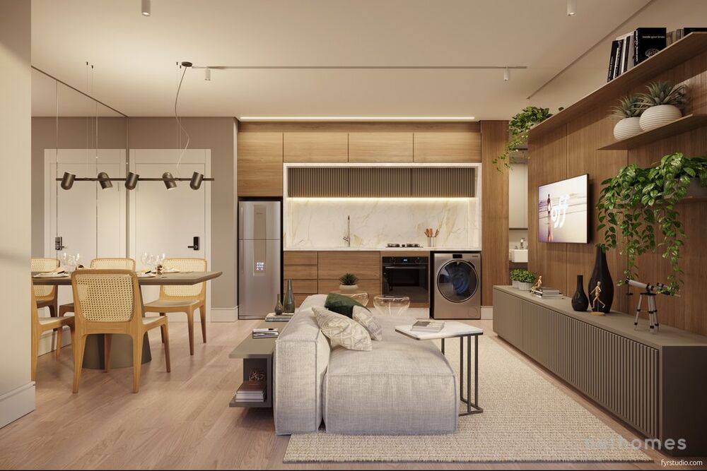 Apartamento à venda com 1 quarto, 48m² - Foto 4