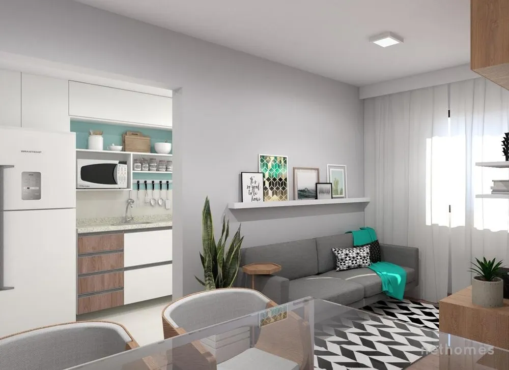 Apartamento, 2 quartos, 43 m² - Foto 3