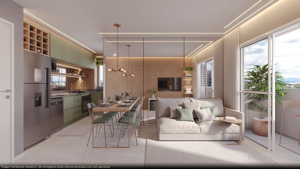 Apartamento Lançamentos com 1 quarto, 26m² - Foto 2