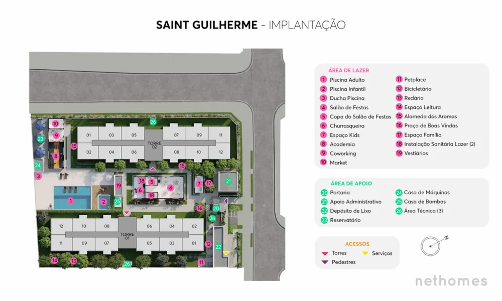 Apartamento, 2 quartos, 53 m² - Foto 6