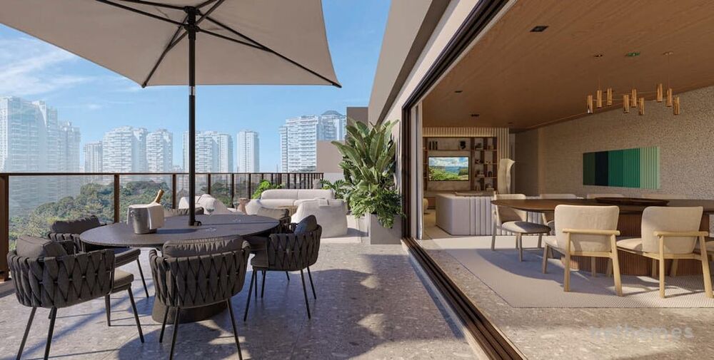 Cobertura Lançamentos com 4 quartos, 301m² - Foto 2
