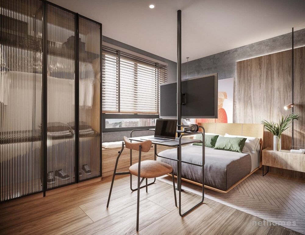 Apartamento Lançamentos com 1 quarto, 49m² - Foto 3