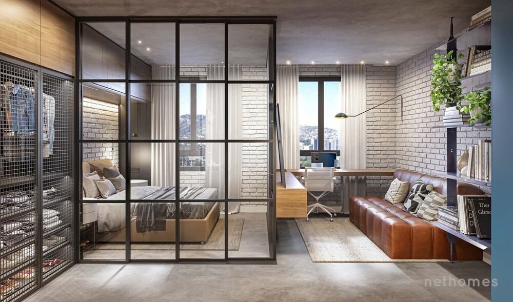 Apartamento Lançamentos com 1 quarto, 49m² - Foto 1