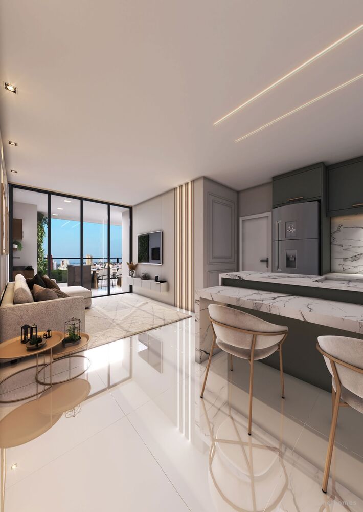 Apartamento Lançamentos com 3 quartos, 92m² - Foto 3