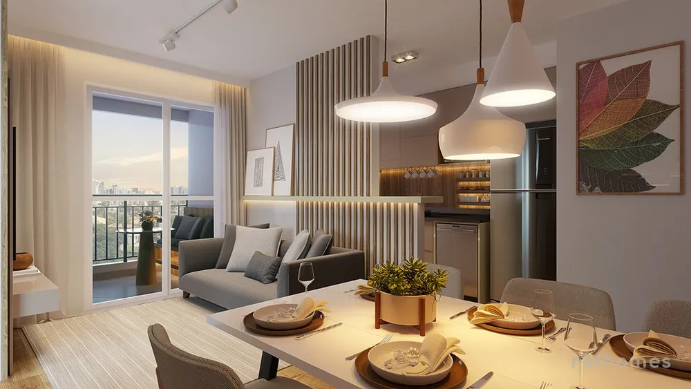 Apartamento, 2 quartos, 56 m² - Foto 2