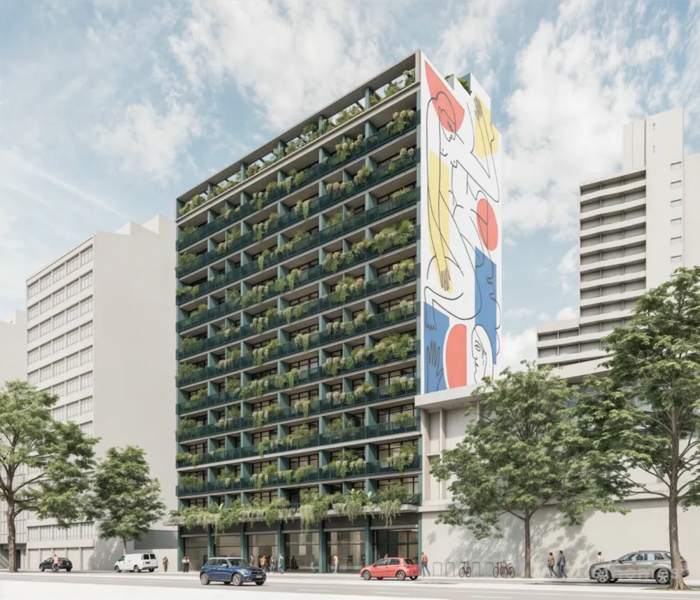 Cobertura, 1 quarto, 63 m² - Foto 2