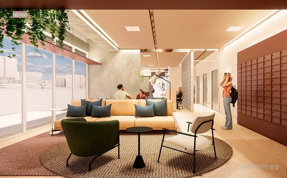 Apartamento Lançamentos com 1 quarto, 50m² - Foto 8
