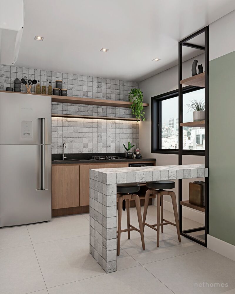 Apartamento à venda com 1 quarto, 39m² - Foto 8