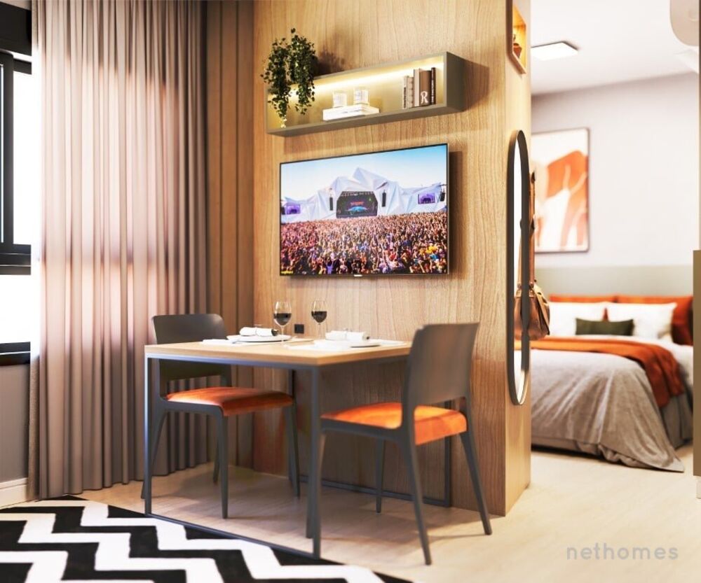 Apartamento Lançamentos com 1 quarto, 45m² - Foto 6